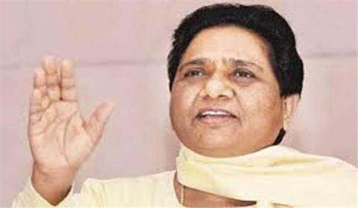 आरक्षण विरोधी मानसिकता त्यागे संघ : मायावती