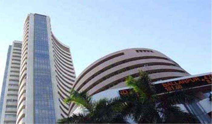 सेंसेक्स लगातार सात दिन रिकॉर्ड बनाने के बाद 84.96 अंक की गिरावट पर रहा