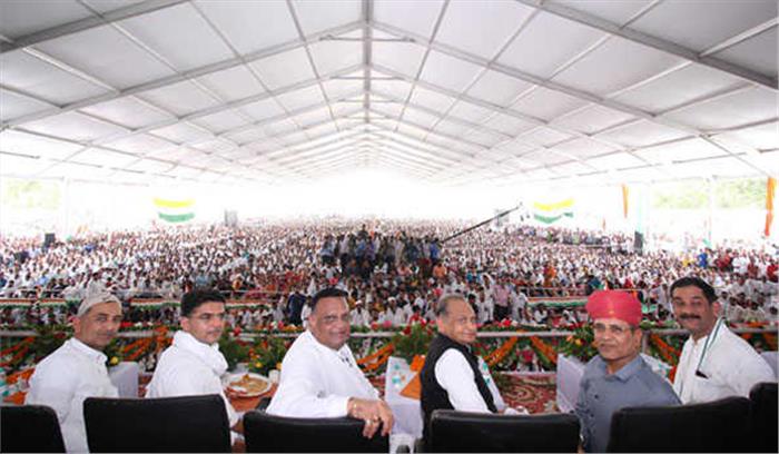 संकल्प रैली को मिल रहे समर्थन से बौखलाई भाजपा : पायलट