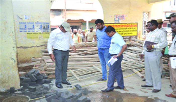 रेवाडीह में पीएम आवास योजना के प्रोजेक्ट पर तेजी से हो रहा काम