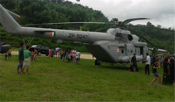रिजिजू के हेलीकॉप्टर की आपात लैंडिंग
