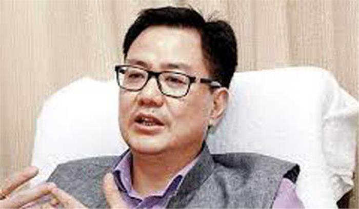 रिजिजू सुरक्षा उपायों की समीक्षा के लिए पहुंचे मणिपुर