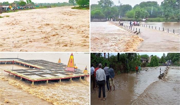 नदियों में उफान से बिहार के 15 जिले में बाढ़, 42 की मौत नदियों में उफान से बिहार के 15 जिले में बाढ़, 42 की मौत