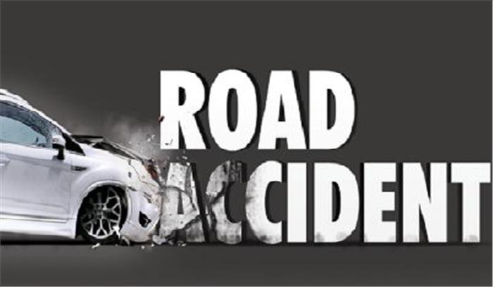 सड़क दुर्घटना में दम्पति की मौत