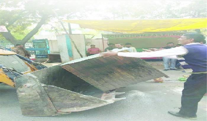 प्राधिकरण का चला पीला पंजा