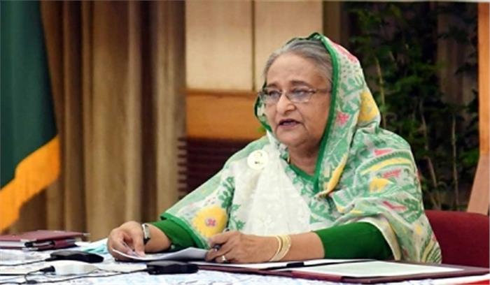 रोहिंग्याओं के प्रत्यावर्तन के लिए म्यांमार के साथ कर रहे बातचीत : हसीना