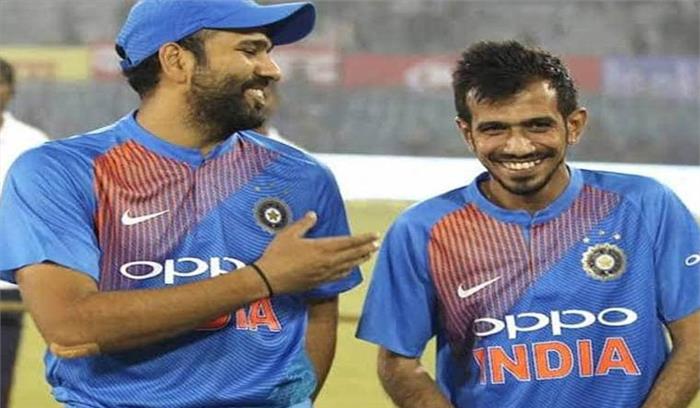 युजवेंद्र चहल ने रोहित शर्मा को युवा कहा