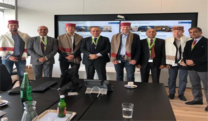 रोप-वे प्रणाली के अध्ययन के लिए राज्य प्रतिनिधियों ने किया बोलीविया का दौरा रोप-वे प्रणाली के अध्ययन के लिए राज्य प्रतिनिधियों ने किया बोलीविया का दौरा