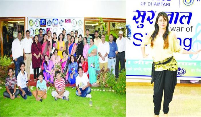 सुर ताल स्पर्धा में शामिल होने प्रतिभागियों ने दिया ऑडिशन