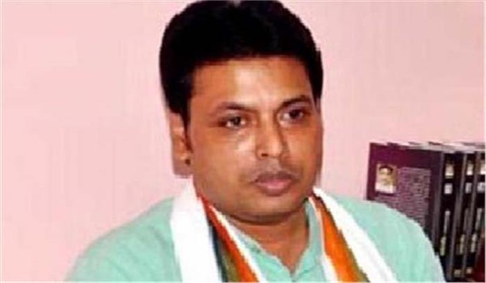 ग्रामीण बाजारों में कचरा प्रबंधन के लिए विप्लव देव दान करेंगे छह महीने का वेतन