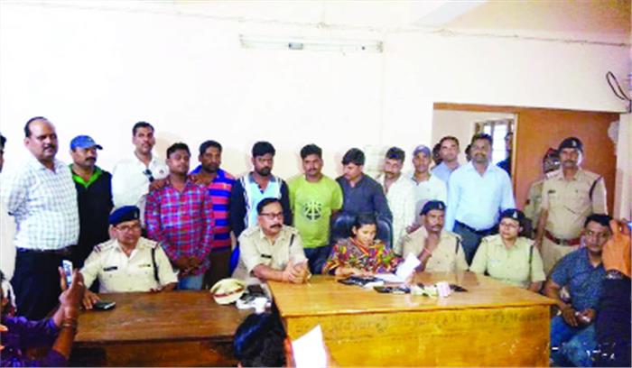 मिट्टीतेल से भरे टैंकर चोरी करने वाले गिरोह का पर्दाफाश