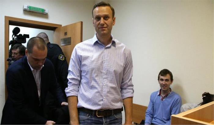 रूस के विपक्षी नेता  एलेक्सी नावाल्नी को 20 दिन की कैद