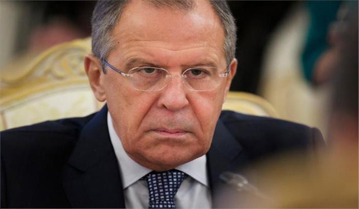 सीरिया में आंतकवादियों का खात्मा होना चाहिए : सर्गेइ लावरोव