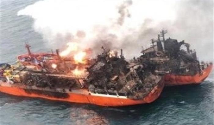 रूस जहाज अग्निकांड में 6 भारतीय मरे, 6 लापता : विदेश मंत्रालय