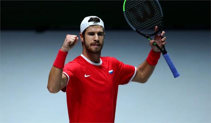 डेविस कप : रूस ने मौजूदा चैम्पियन क्रोएशिया को हराया