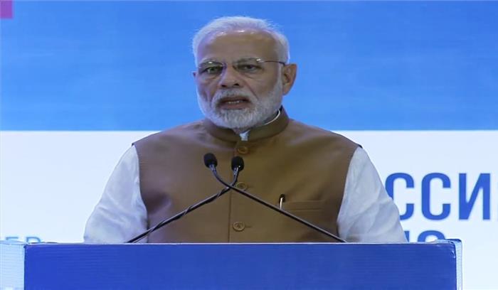 भारत में कारोबारी संभावनाओं का लाभ लेने के लिए आगे आये रुसी उद्याेग: पीएम मोदी  