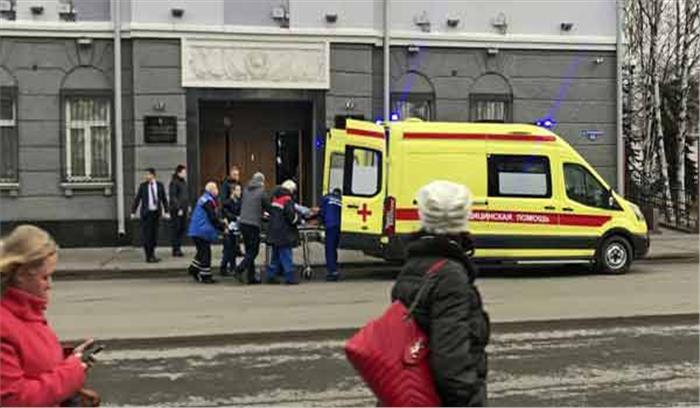 रूसी खुफिया एजेंसी के कार्यालय में आत्मघाती हमला, 3 अधिकारी घायल