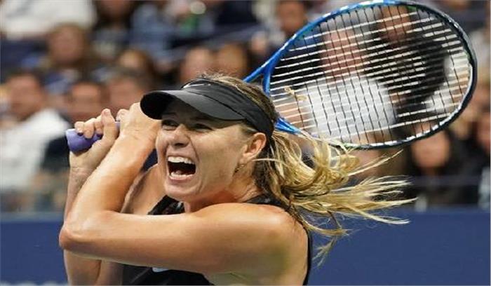 टेनिस :अमेरिकी ओपन के दूसरे दौर में शारापोवा
