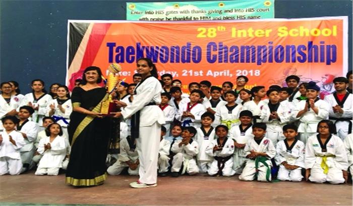 ताइक्वांडो में रायन की टीम 42 स्वर्ण पदक के साथ बना चैम्पियन