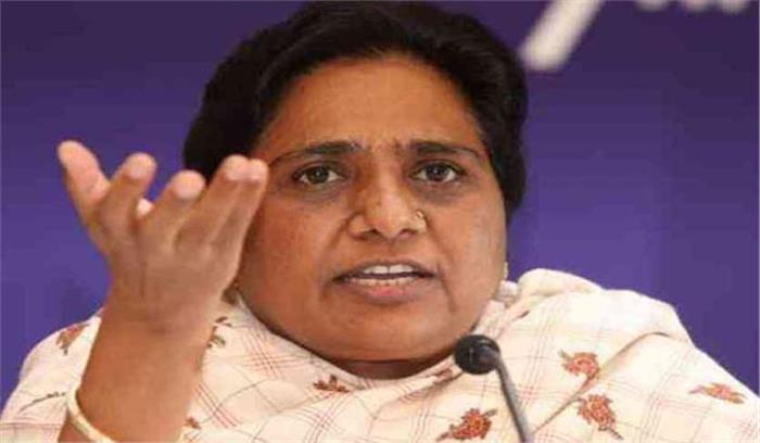 एससी-एसटी कानून पर मोदी सरकार का ढुलमुल रवैया : मायावती