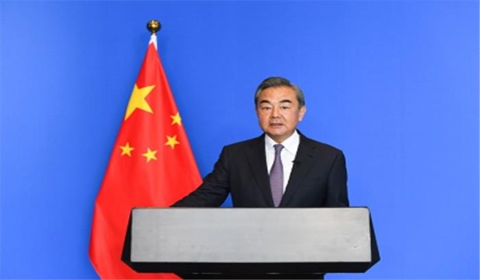 एससीओ दिवस के सत्कार समारोह में वांग यी ने दिया वीडियो भाषण