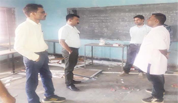 एबीईओ के संयुक्त दल ने किरवई बेलटुकरी व भैसातरा के स्कूलों का औचक निरीक्षण किया