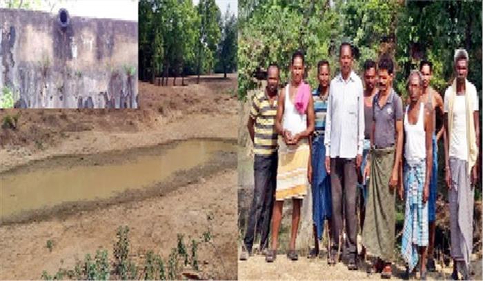 मात्र 50 मीटर पाइप लगाने से 100 एकड़ खेत होंगे सिंचित