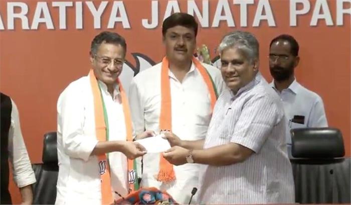 सपा के पूर्व राज्यसभा सांसद सुरेंद्र नागर और संजय सेठ बीजेपी में हुए शामिल