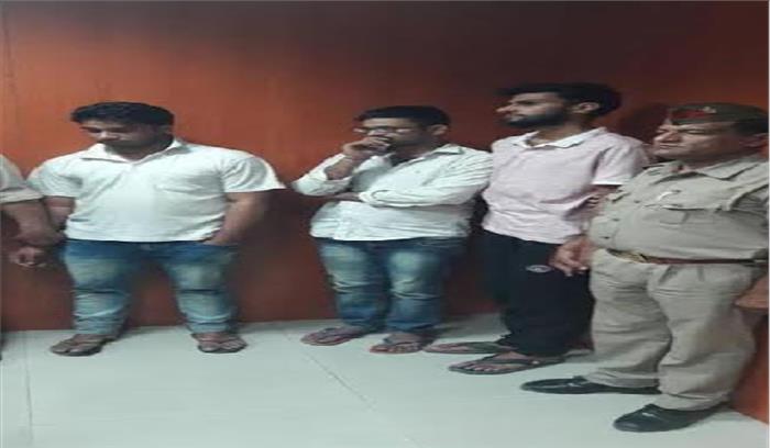 एसटीएफ के नकली अधिकारी बनकर कंपनी मालिक से मांगे आठ लाख, गिरफ्तार