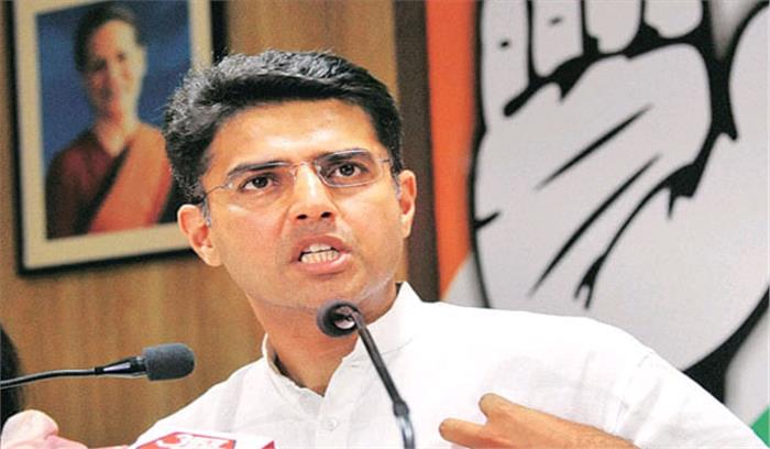 सचिन पायलट : सभी मोर्चो पर विफल भाजपा सरकार