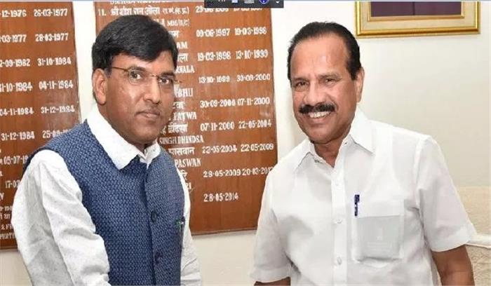 सदानंद गौडा ने रसायन एवं उर्वरक मंत्रालय का कार्यभार संभाला