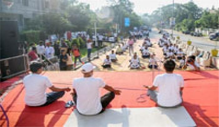 सागर में फ्रीडम वॉक के दौरान गूंजे देशभक्ति के तराने