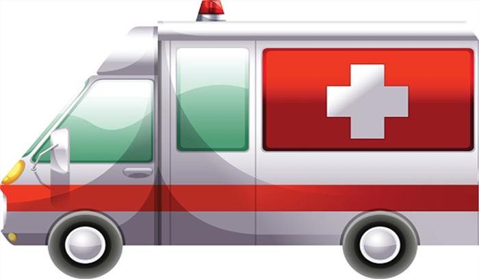 एम्बूलेंस को अज्ञात ट्रक ने मारी टक्कर : दो की मौत