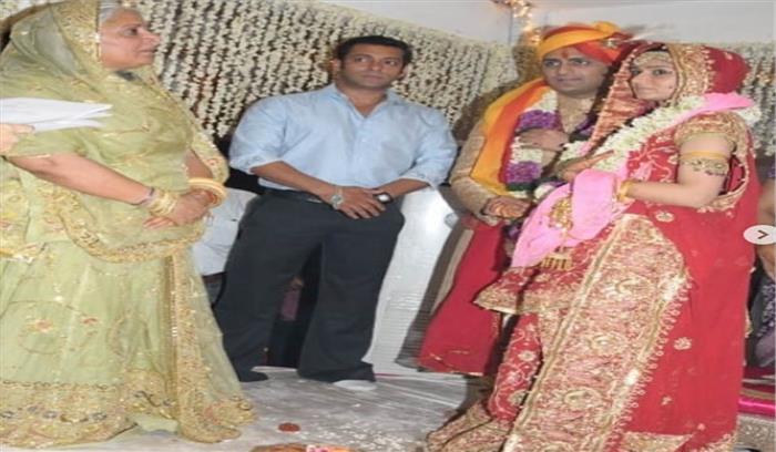 सलमान खान जब एक्ट्रेस की बेटी की शादी में शर्टलेस लुक में नजर आए