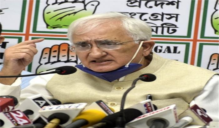 सलमान खुर्शीद ने साधा भाजपा पर निशाना, कहा, विधानसभा में कांग्रेस देगी जवाब सलमान खुर्शीद ने साधा भाजपा पर निशाना, कहा, विधानसभा में कांग्रेस देगी जवाब