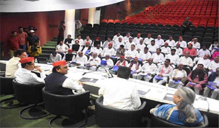 भाजपा के खिलाफ विपक्षी दलों के गठबंधन का समर्थन करेगी समाजवादी पार्टी भाजपा के खिलाफ विपक्षी दलों के गठबंधन का समर्थन करेगी समाजवादी पार्टी