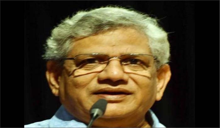 आरएसएस अपने विचार देश पर थोपना चाहता है : सीताराम येचुरी