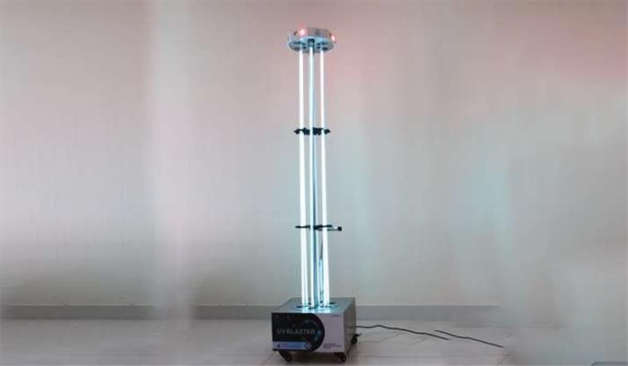 डीआरडीओ ने बनाया सैनिटाइज करने वाला उपकरण