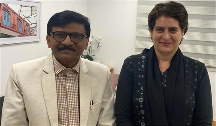 संजय रावत ने की प्रियंका से मुलाकात, यूपी और गोवा में गठबंधन के संकेत संजय रावत ने की प्रियंका से मुलाकात, यूपी और गोवा में गठबंधन के संकेत