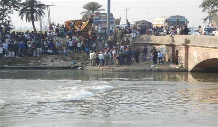 सरधना क्षेत्र में बड़ा हादसा