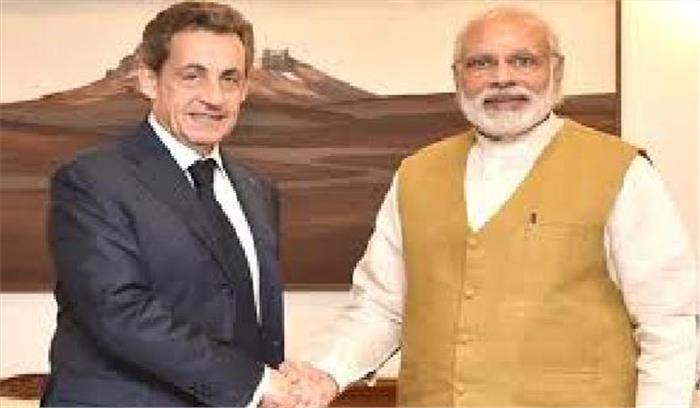 ​​​​​ मोदी को सरकोजी ने जीत की बधाई दी