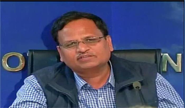 केंद्र ने CBI को दिल्ली सरकार के पीछे लगाया : सत्येंद्र जैन