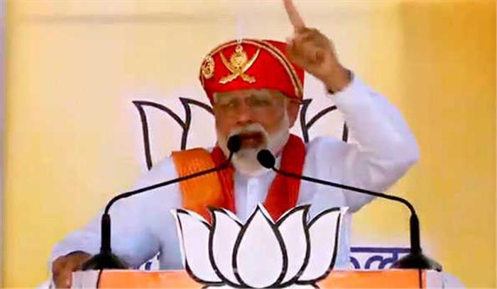 समुद्र के पानी को मीठा कर गांव गांव पहुंचाया जएगा : मोदी