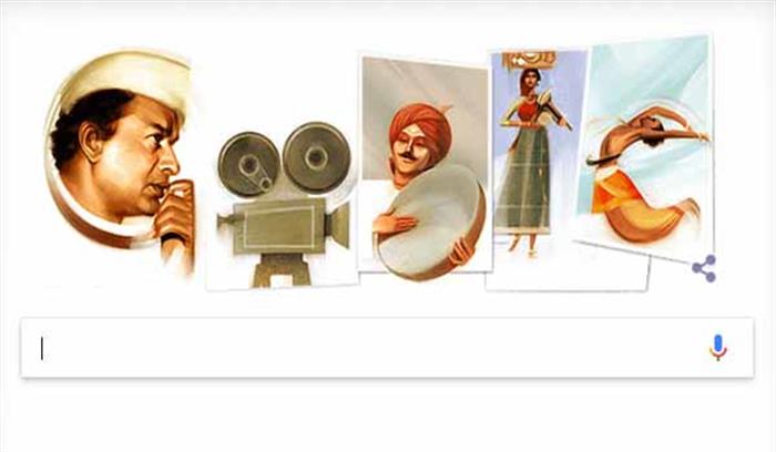 गूगल ने अभिनेता शांताराम राजाराम के सम्मान में बनाया डूडल