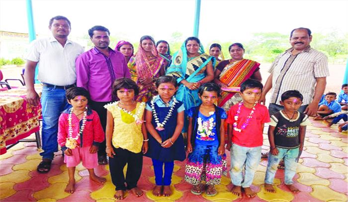 गनियारी में प्रवेशोत्सव मनाया गया गनियारी में प्रवेशोत्सव मनाया गया