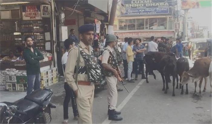 नवरात्र को लेकर कटरा में कड़ी सुरक्षा