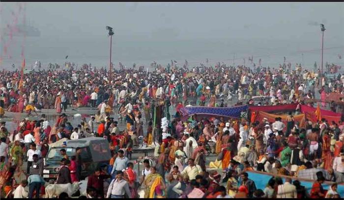 मकर संक्रांति के मौके पर गंगासागर मेले के लिए बंगाल में सुरक्षा बढ़ाई गई मकर संक्रांति के मौके पर गंगासागर मेले के लिए बंगाल में सुरक्षा बढ़ाई गई