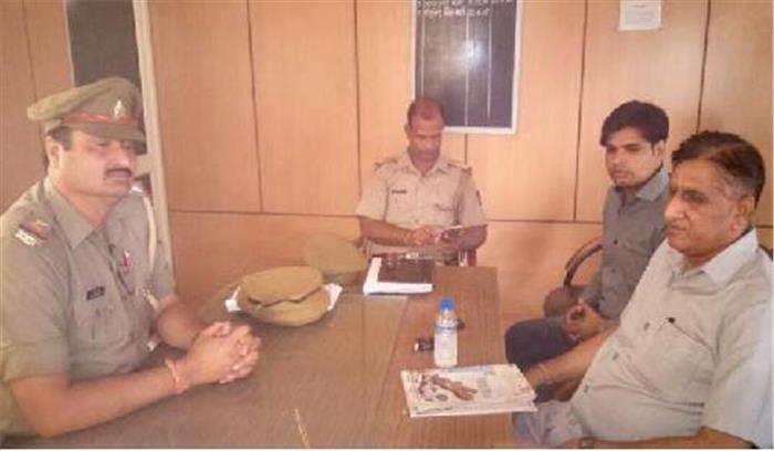 सुरक्षा व अन्य मुद्दे को लेकर उद्यमी पुलिस से मिले
