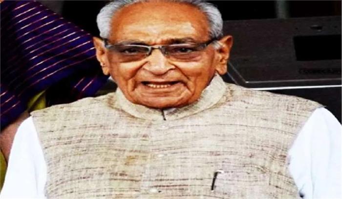 वरिष्ठ कांग्रेस नेता मोतीलाल वोरा का निधन, राजनेताओं ने जताई संवेदना