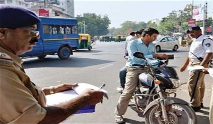 रविवार से भारी भारी पड़ेगा यातायात नियम तोड़ना